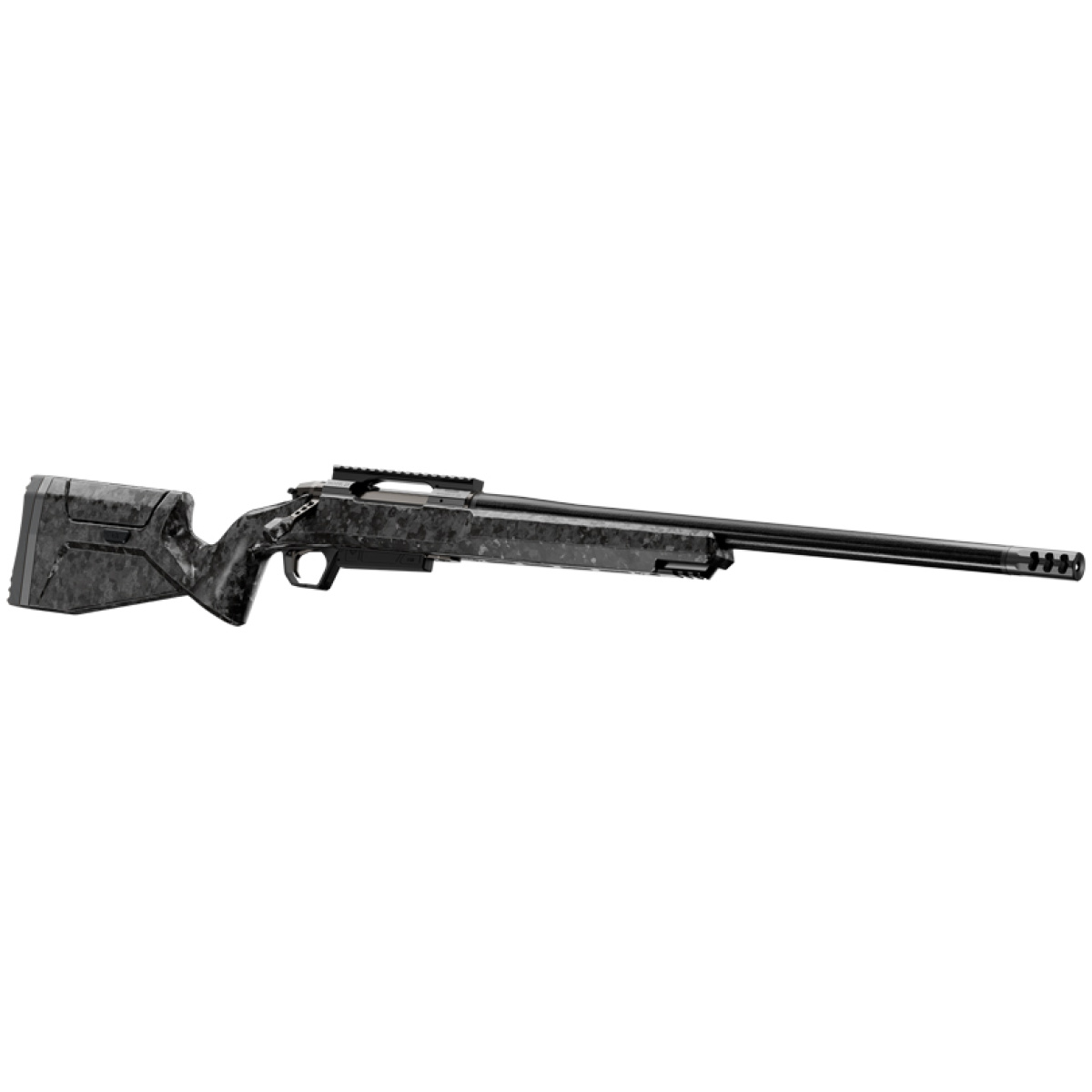 G8011400200_angle. Jpg - christensen mcr 6. 5cm 22" cf/ - black adj fft cf stock - g8011400200 angle