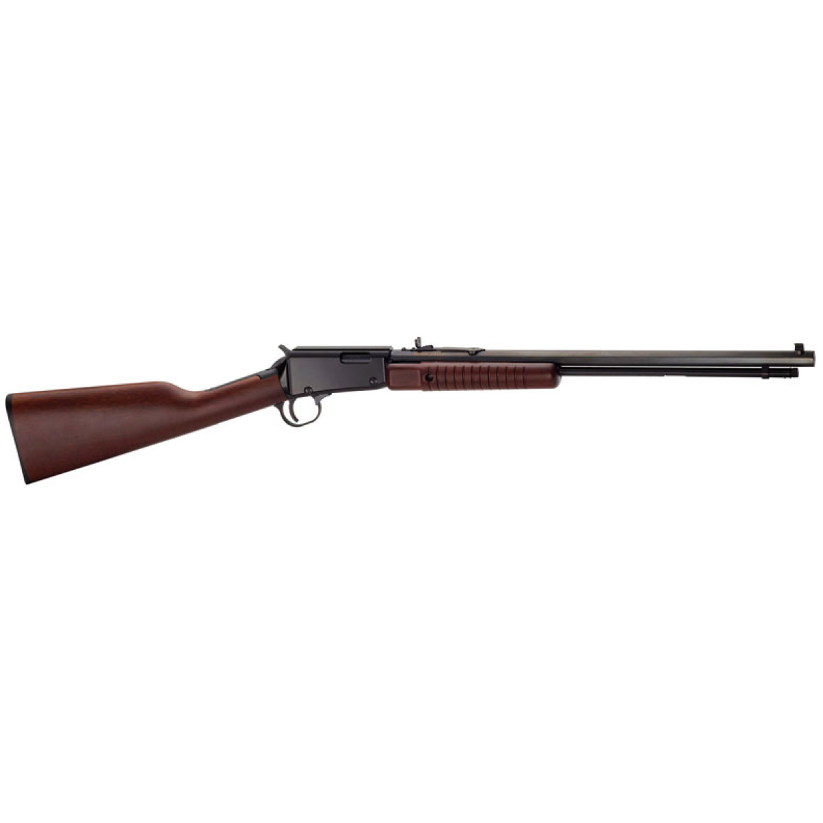 Gh003tm. Jpg - henry pump action 22wmr - 20. 5" octagon blued walnut - gh003tm