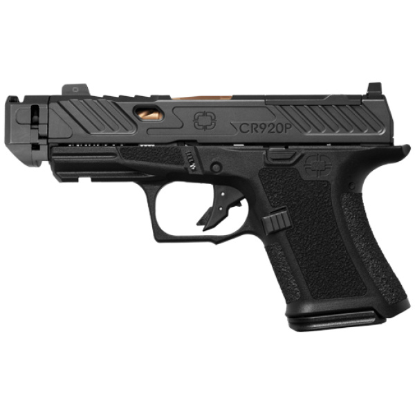 SHADOW SYSTEMS CR920P ELITE - 9MM 10RD OPTIC CT COMP BNZ BBL