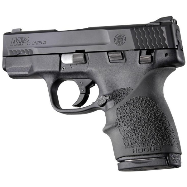 Hogue HandALL Beavertail Grip Sleeve S&W M&P Shield 45 Kahr P9/P40/CW9/CW40- Black