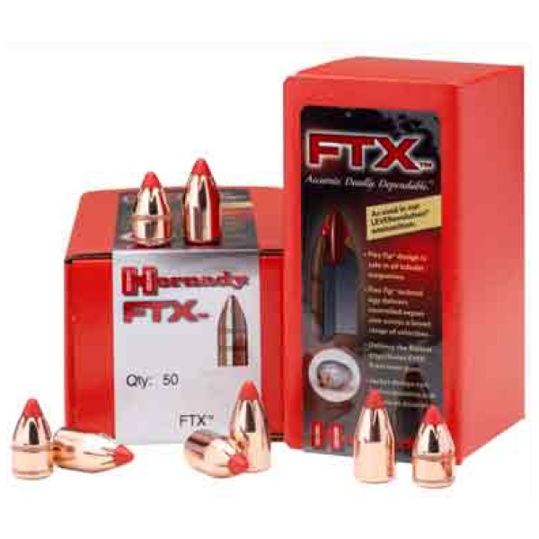 HORNADY BULLETS 45 CAL .452 - 250GR FTX 50CT 25BX/CS