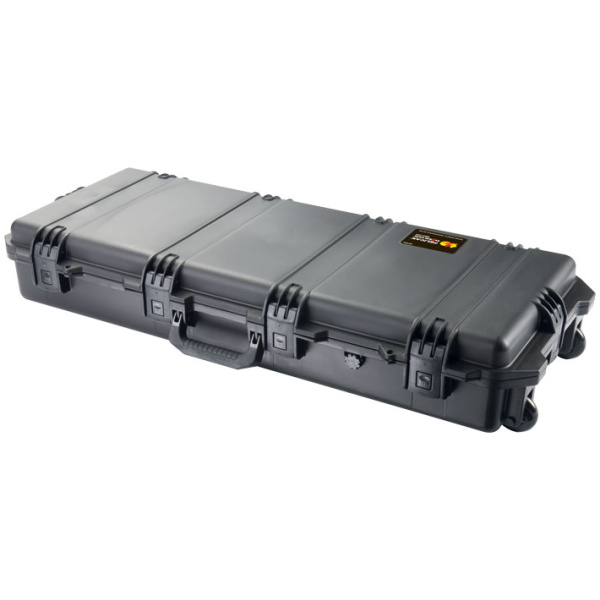 PELICAN IM 3100 STORM LONG GUN - CSE W/ WHEELS/FOAM 36" GUN BLK