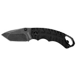 Kershaw Shuffle II Knife - Black / Tanto - 2-1/2" Blade