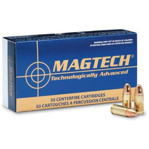 MagTech Handgun Ammunition .357 Mag 158 gr JSP 1236 fps 50/box