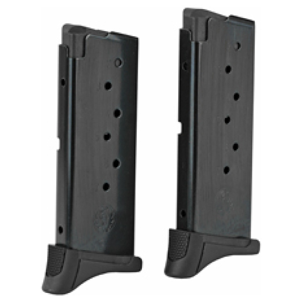 MAG RUGER LC9/EC9S 7RD BL W/EXT 2PK