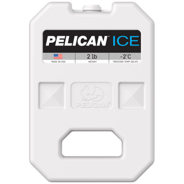 PELICAN 2 LB ICE PACK WHITE - REUSABLE