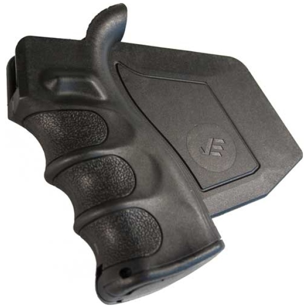 JE FEATURELESS PADDLE GRIP - ERGONOMIC CA COMPLIANT BLACK