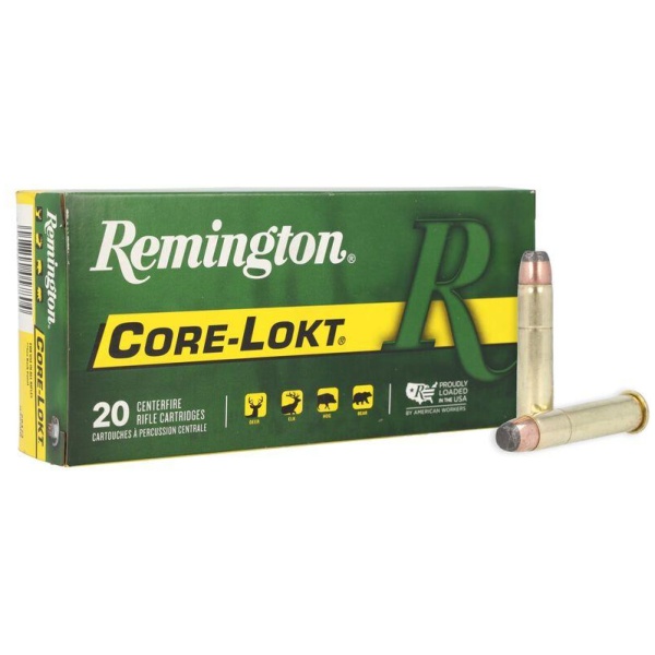 Remington Core Lokt Rifle Ammunition .45-70 Govt 405 gr PSP 1600 fps 20/ct