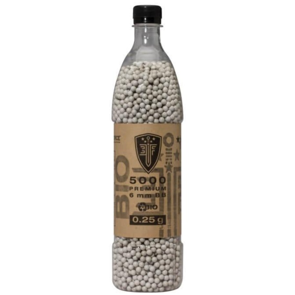 Elite Force Airsoft BIO BBs .25 gram - 5000/ct
