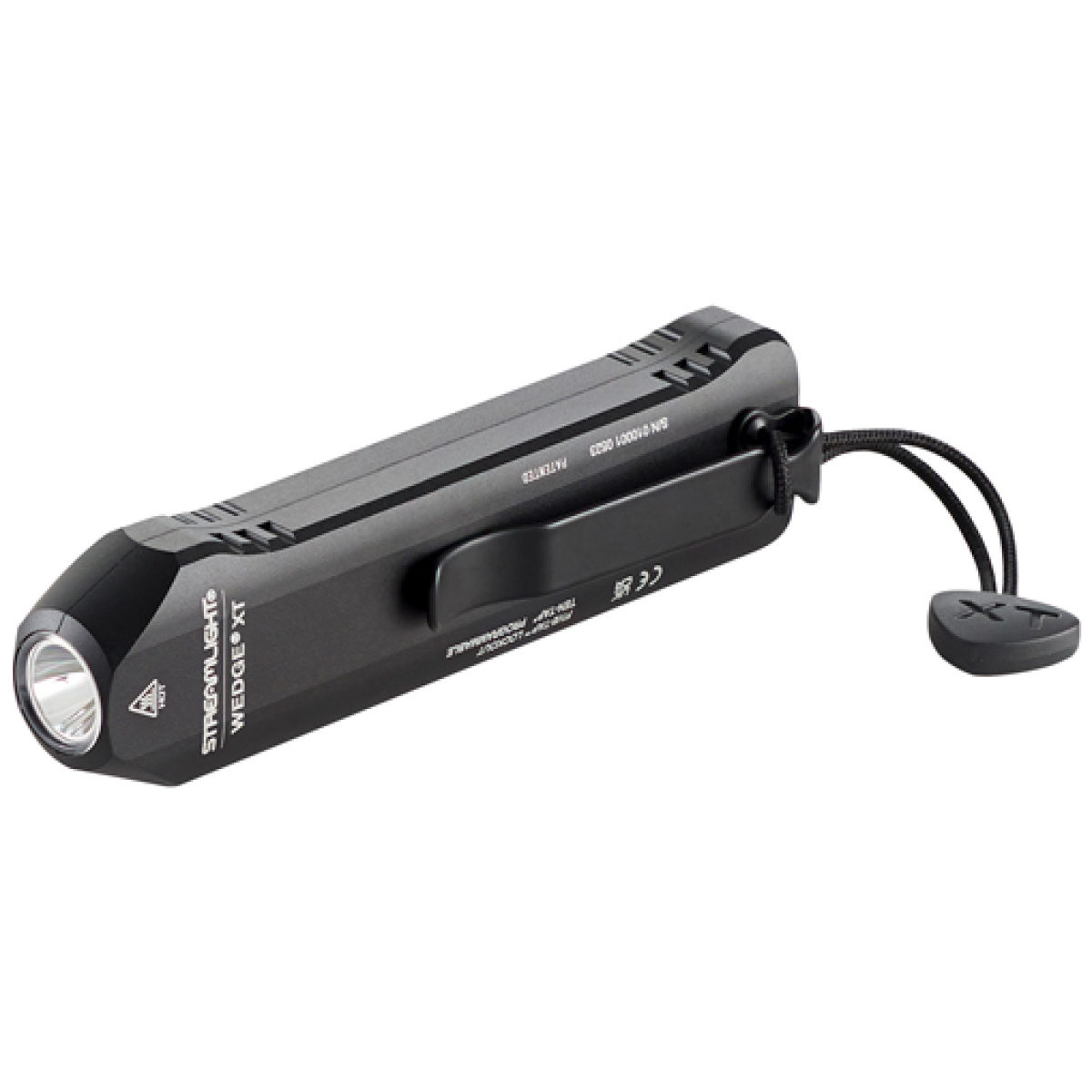 S88812_clip. Jpg - streamlight wedge xt edc carry - light black w/pocket clip - s88812 clip