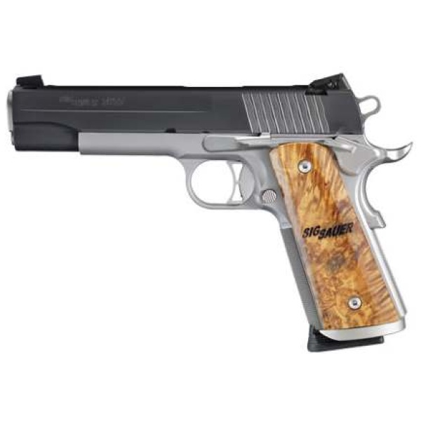 SIG SAUER 1911 STX 45ACP 2TONE NS MA OK#