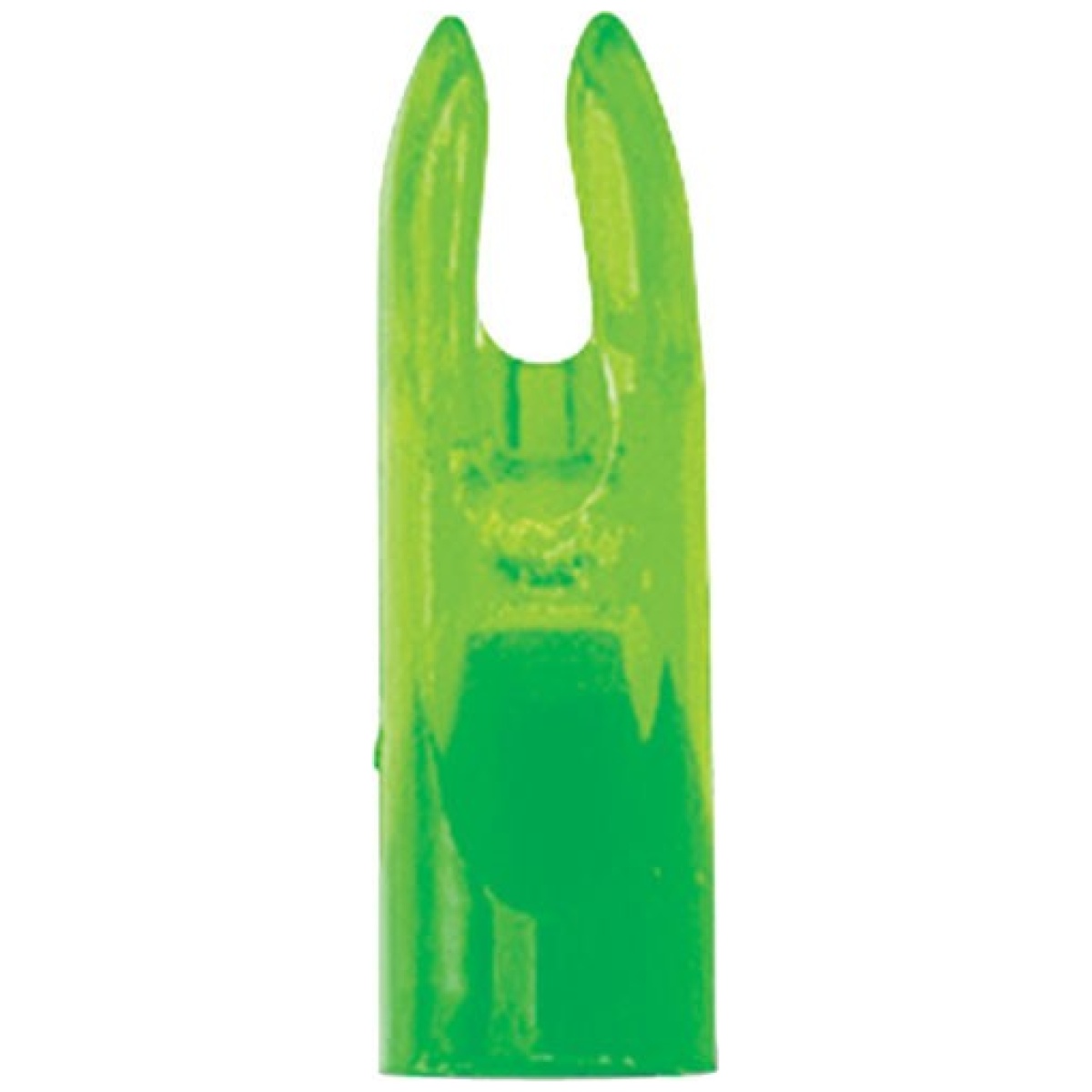 Truglo bowfishing 5/16" arrow - nocks 6-pack high vis green - image 1