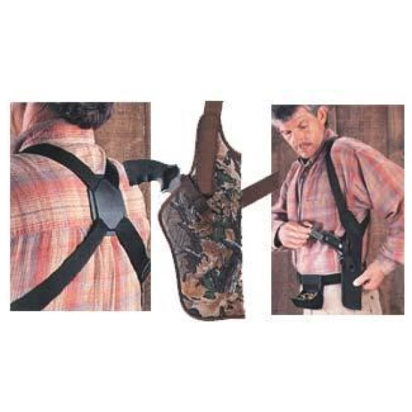 Uncle Mike's Sidekick Vertical Shoulder Holsters Fits 3-3/4" - 4 1/2" Brl Lg. Auto - RH