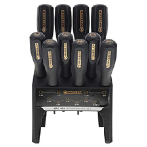 WHEELER 10PC SAEHEX BENCH DRIVER SET