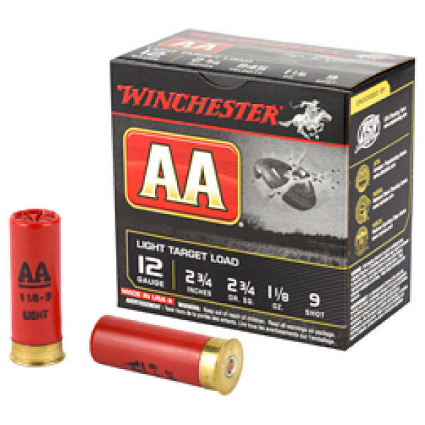 WIN AA TRGT 12GA 2.75" #9 25/250