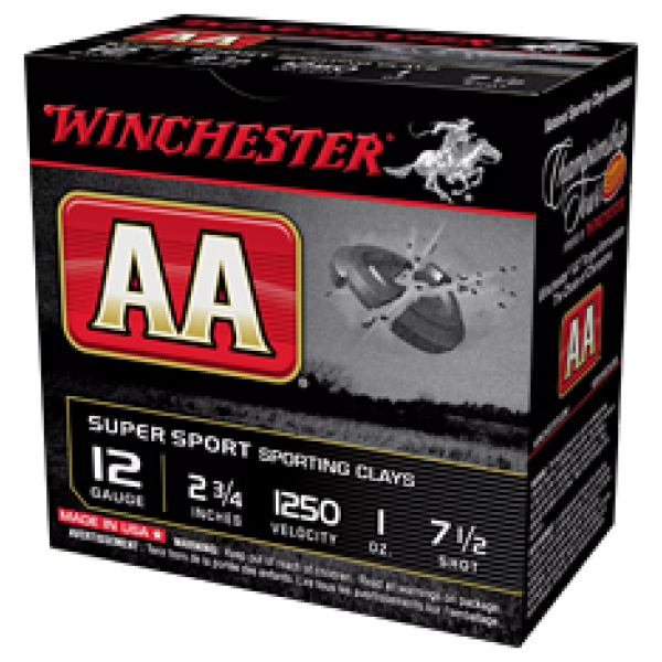 WIN AA SPRT SC 12GA 2.75 #7.5 25/250