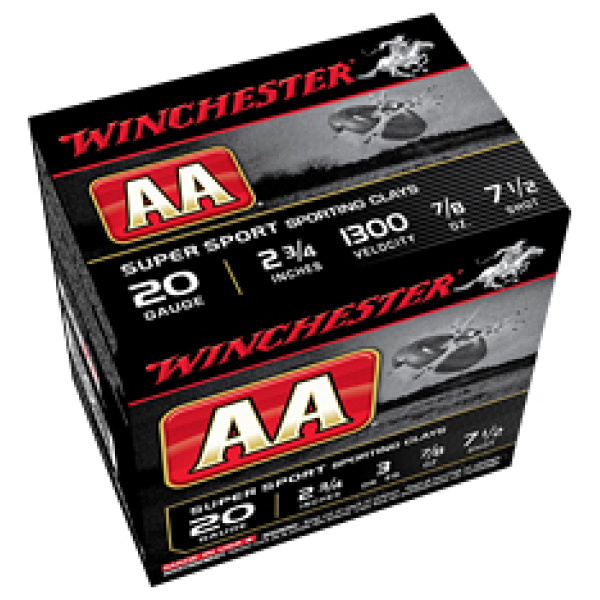 WIN AA SPRT SC 20GA 2.75 #7.5 25/250