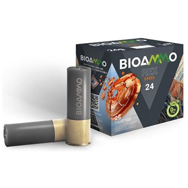 BIOAMMO Lead Target Shotshells 12 ga 2-3/4" 7/8 oz 1325 fps #7 25/ct
