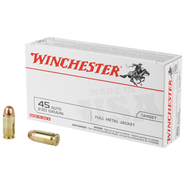 WIN USA 45ACP 230GR FMJ 50/500