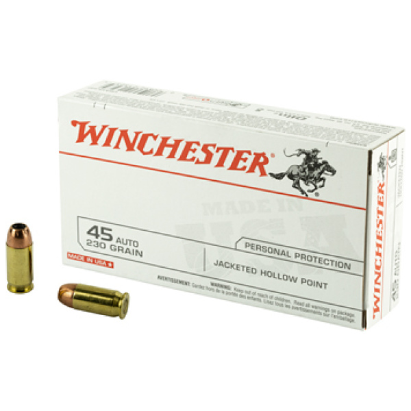 WIN USA 45ACP 230GR JHP 50/500