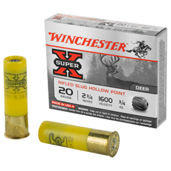 WIN SPRX 20GA 2.75" 3/4OZ RFLD 5/250