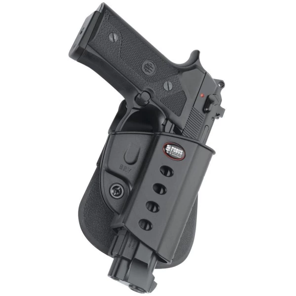 Fobus Evolution Series Paddle Holster For Beretta Vertec in Black Right Hand