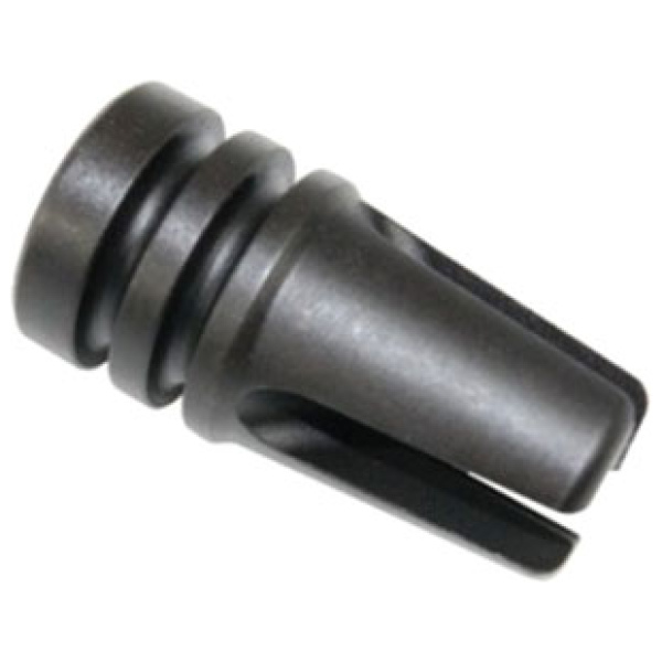 GUNTEC 3 PRONG FLASH HIDER - AR15 BLACK