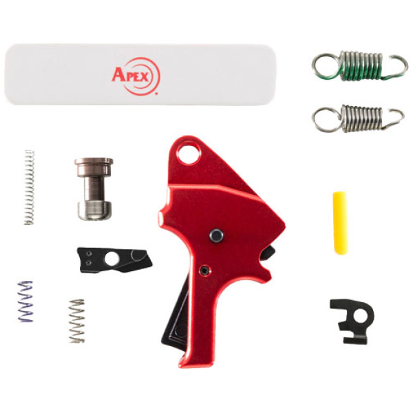 APEX TRIGGER KIT W/FORWARD SET - SEAR RED FLAT M&P M2.0