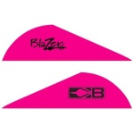 BOHNING BLAZER VANES - 2" SOLID HOT PINK 100PK