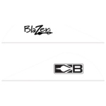 BOHNING BLAZER VANES - 2" SOLID WHITE 100PK
