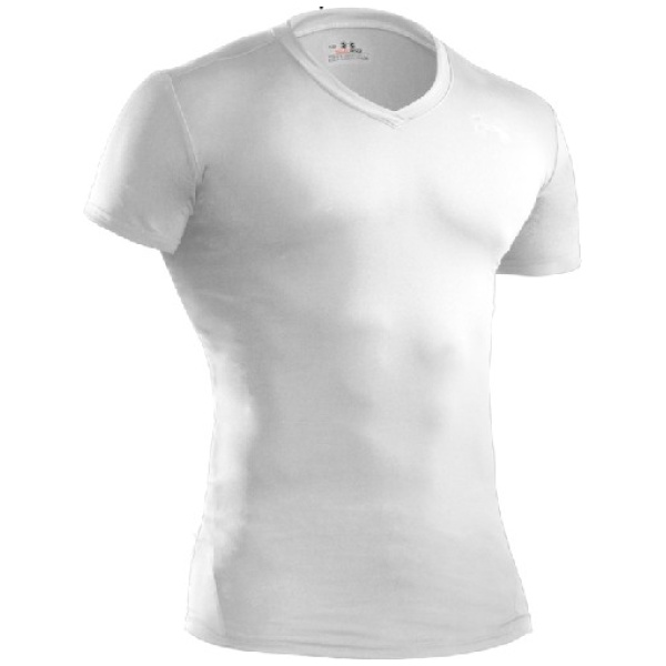 UA Men's Tactical HeatGear Compression V-Neck T-Shirt
