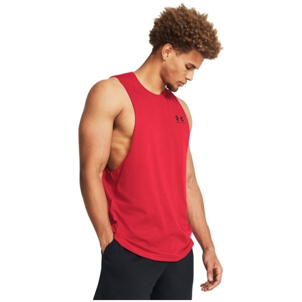 Men's UA Sportstyle Left Chest Cut-Off Tank