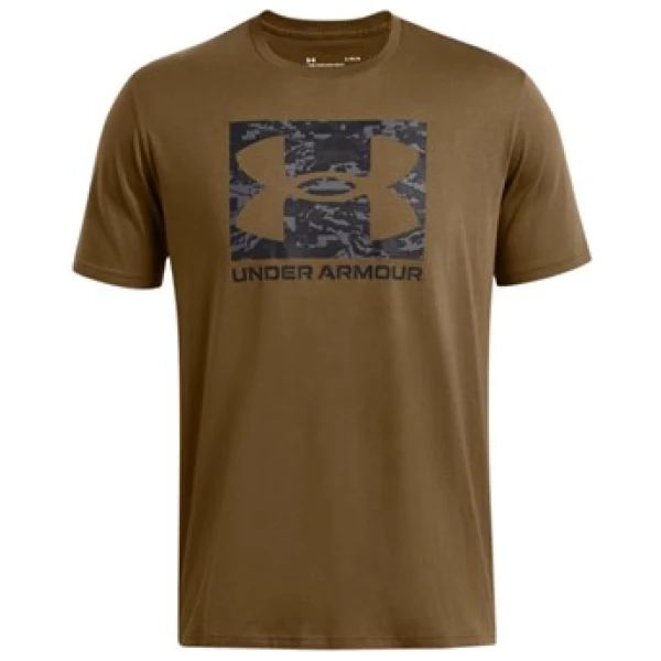 Men's UA ABC Camo Boxed Logo Short Sleeve