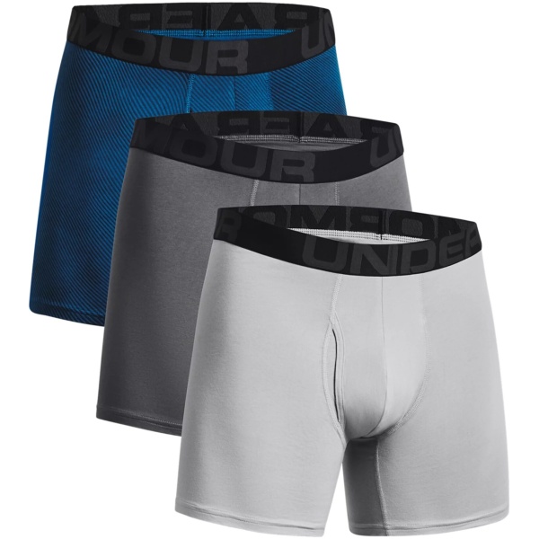 Charged Cotton 6'' Boxerjock - 3-Pack