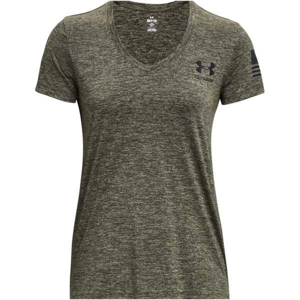 Women's UA Tech Freedom Short Sleeve V-Neck