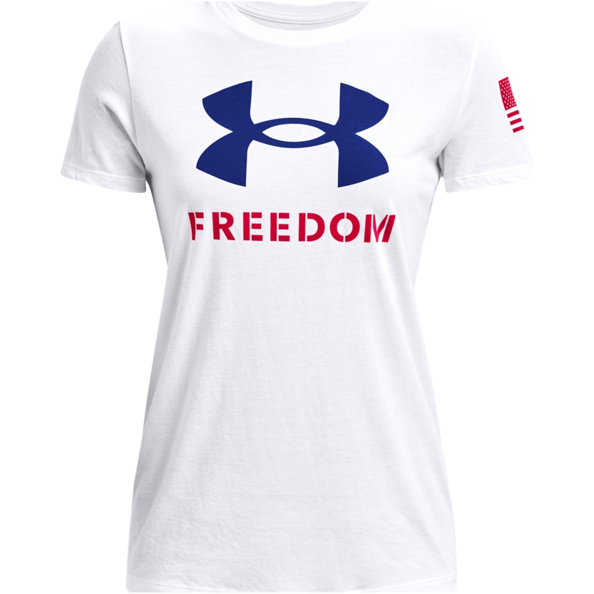 1370815100xl. Jpg - women's ua freedom logo t-shirt - 1370815100xl