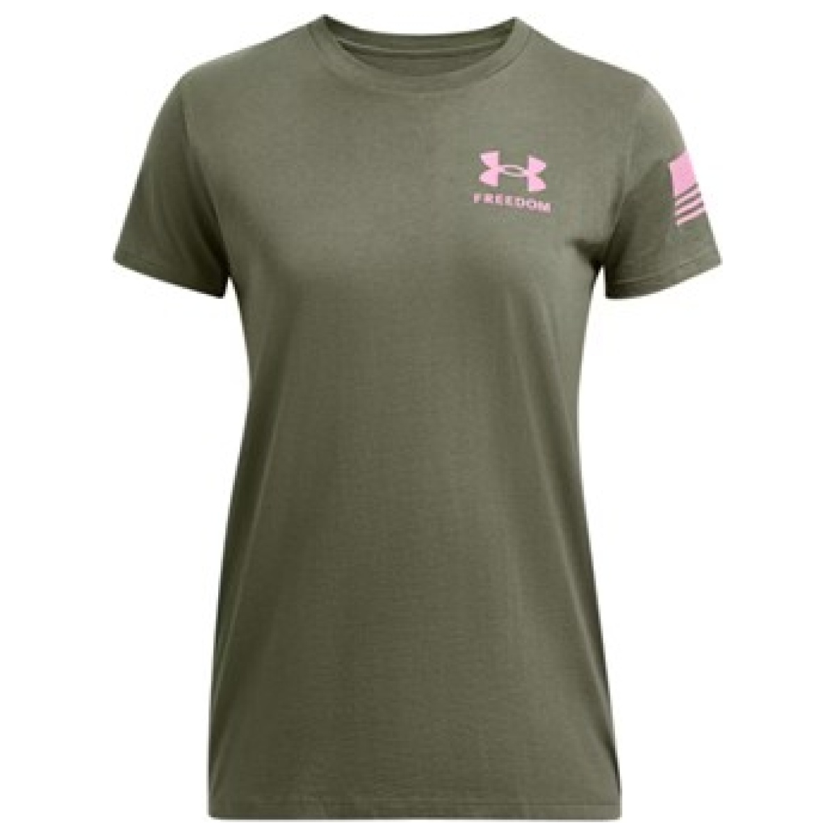 13708193942x. Jpg - women's ua freedom banner t-shirt - 13708193942x