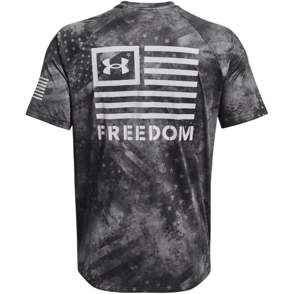 UA Freedom Tech Camo Short Sleeve