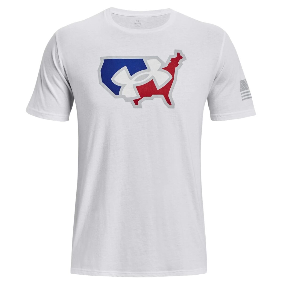 1379221100xl-1. Jpg - ua freedom big flag logo lockup t-shirt - 1379221100xl 1