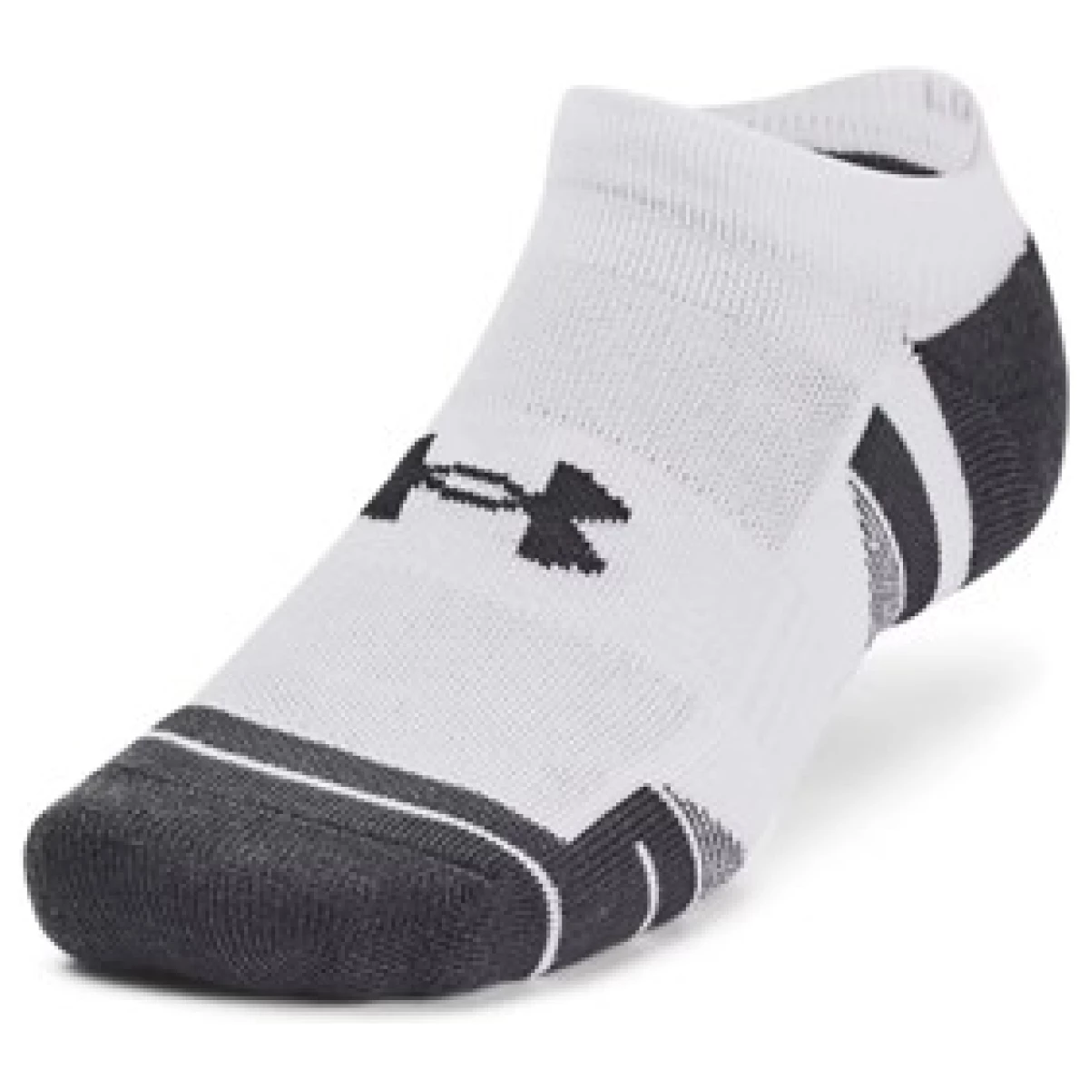 1379503100xl. Jpg - unisex ua performance tech 3-pack no show socks - 1379503100xl