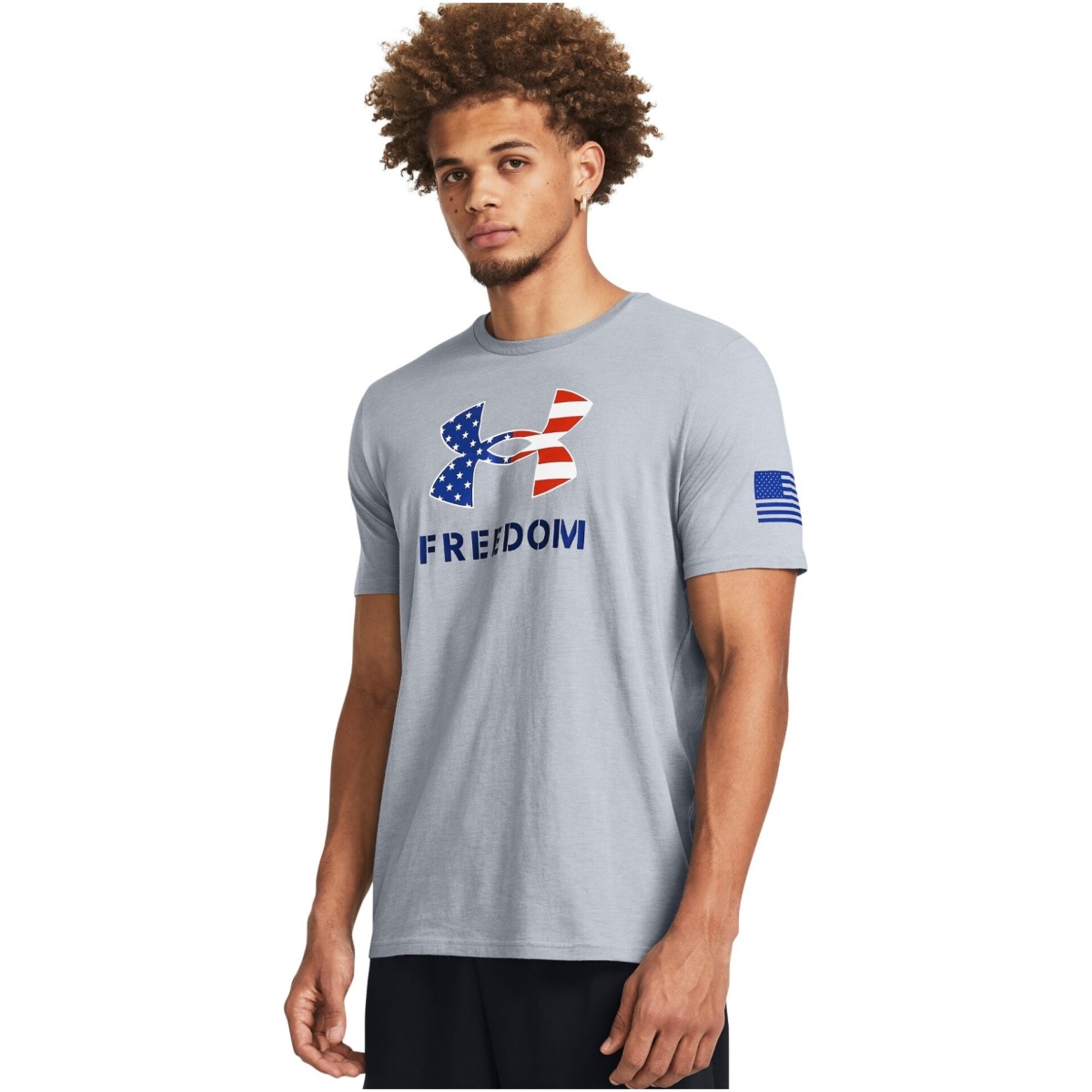 1382970035md. Jpg - men's ua freedom logo t-shirt - 1382970035md