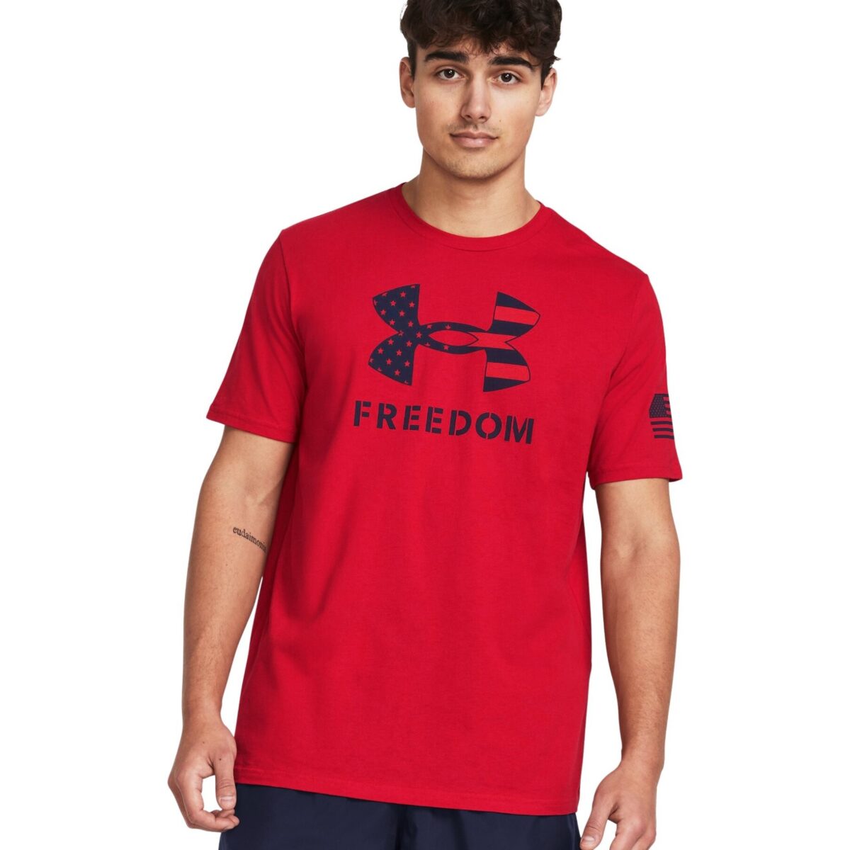 1382970600xl. Jpg - men's ua freedom logo t-shirt - 1382970600xl