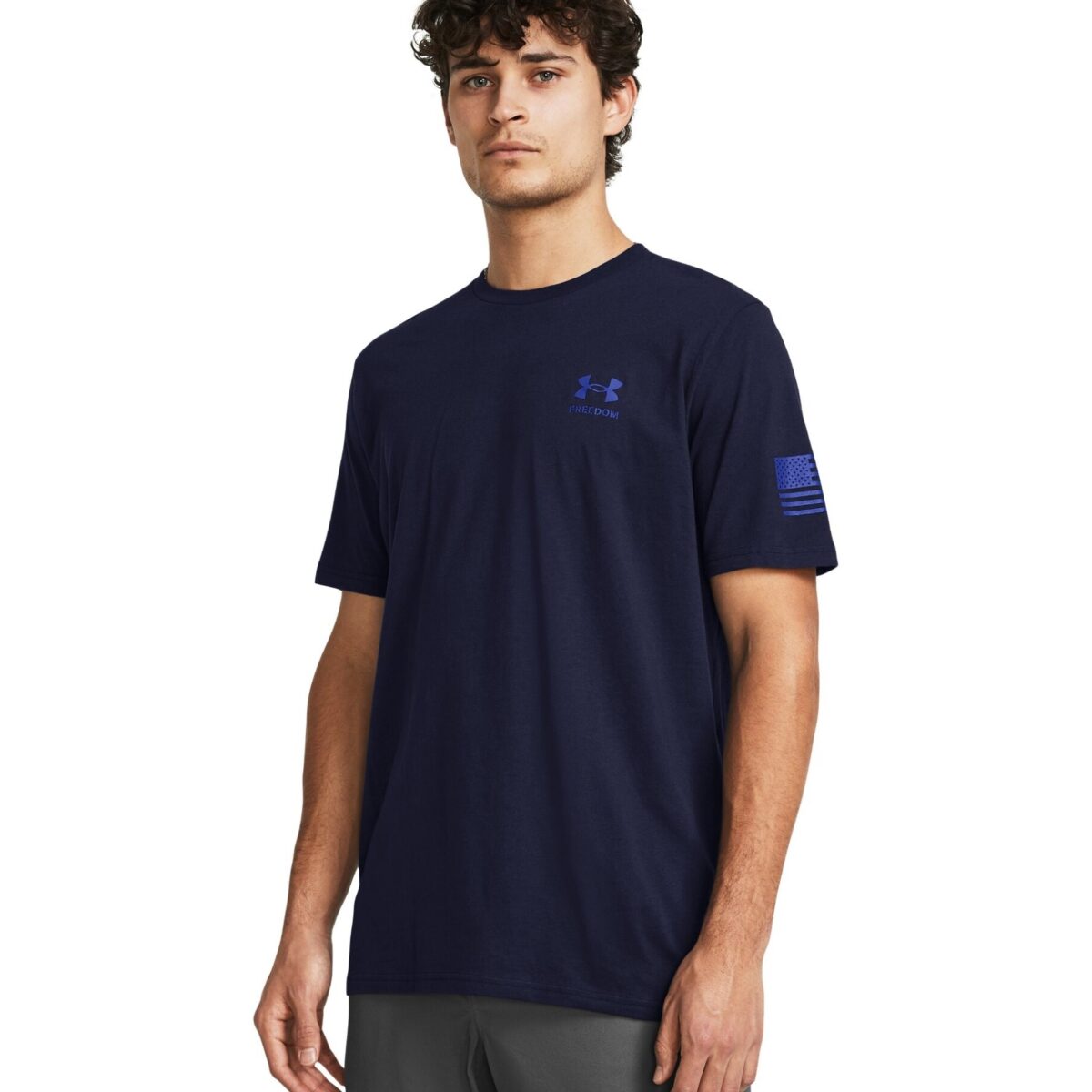 13829734102x. Jpg - men's ua freedom flag gradient t-shirt - 13829734102x