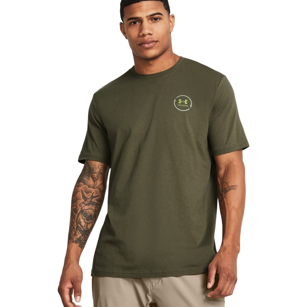 1383003390md. Jpg - men's ua freedom bass t-shirt - 1383003390md