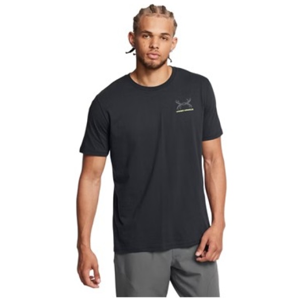 Men's UA Schematic White Tail Short Sleeve