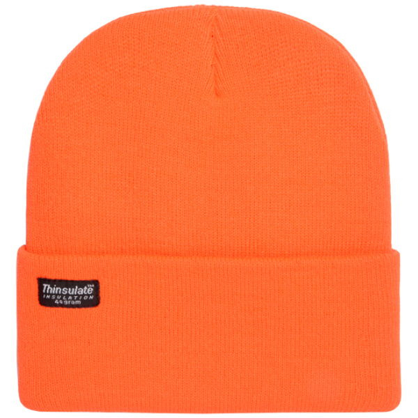 HOT SHOT BASICS 2-PLY KNIT CAP - COMMANDER BLAZE INSULATED