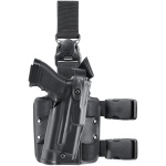 Model 6305 ALS/SLS Tactical Holster w/ Quick-Release Leg Strap for Glock 17 Gens 1-4 w/ Light