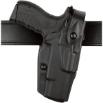 Model 6360 ALS/SLS Mid-Ride, Level III Retention Duty Holster for Glock 19 Gens 1-4 w/ Light