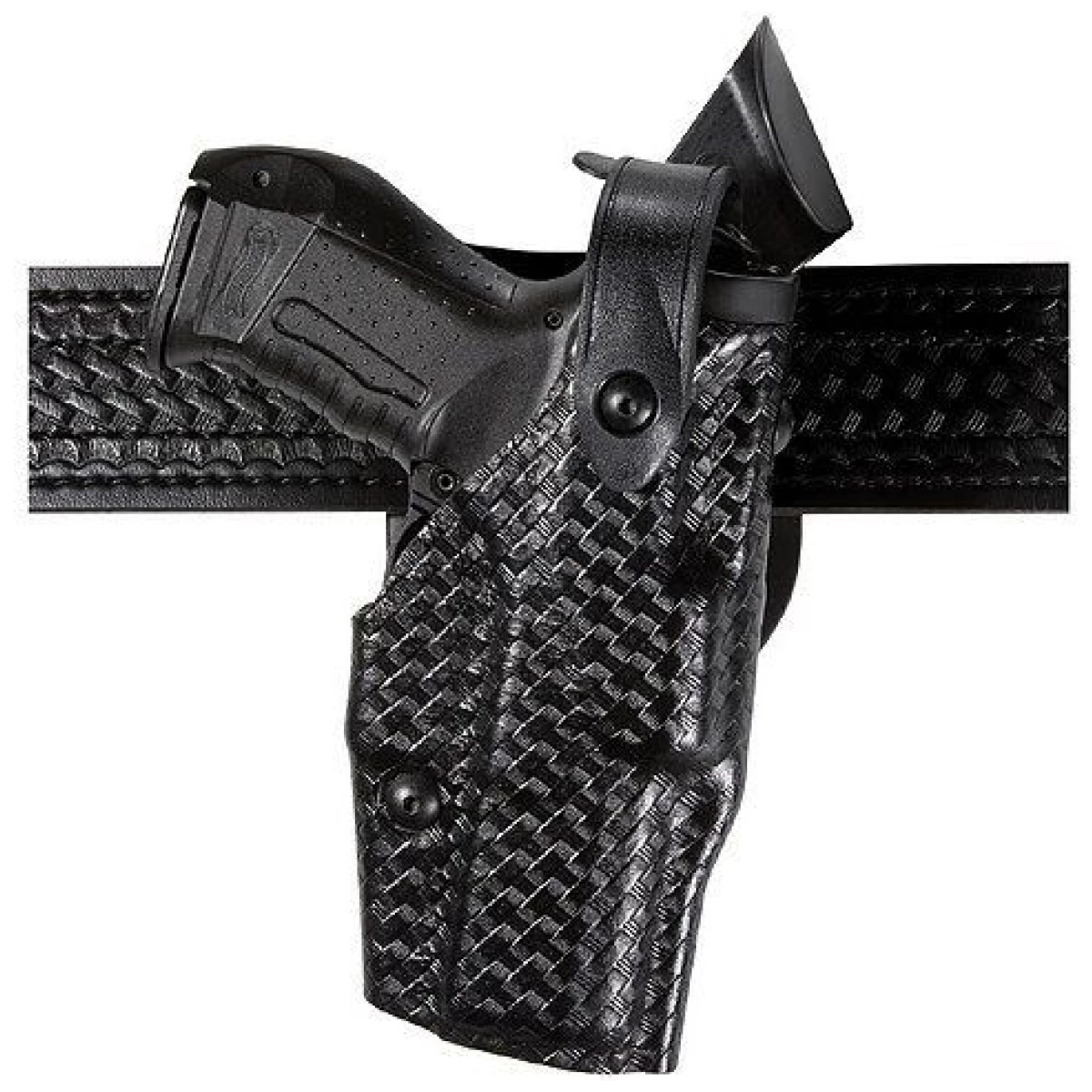 6360-7502-482. Jpg - model 6360 als/sls mid-ride, level iii retention duty holster for sig sauer p320c w/ light - 6360 7502 482
