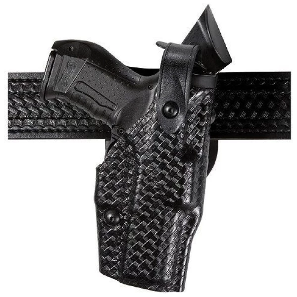Model 6360 ALS/SLS Mid-Ride, Level III Retention Duty Holster for Sig Sauer P320C w/ Light